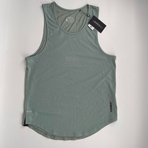 Other - NEW RAW‎ GEAR Men's Vented Mesh Dual Tank top - Blue Size L